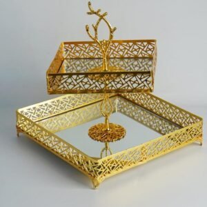 plateau a deux étages